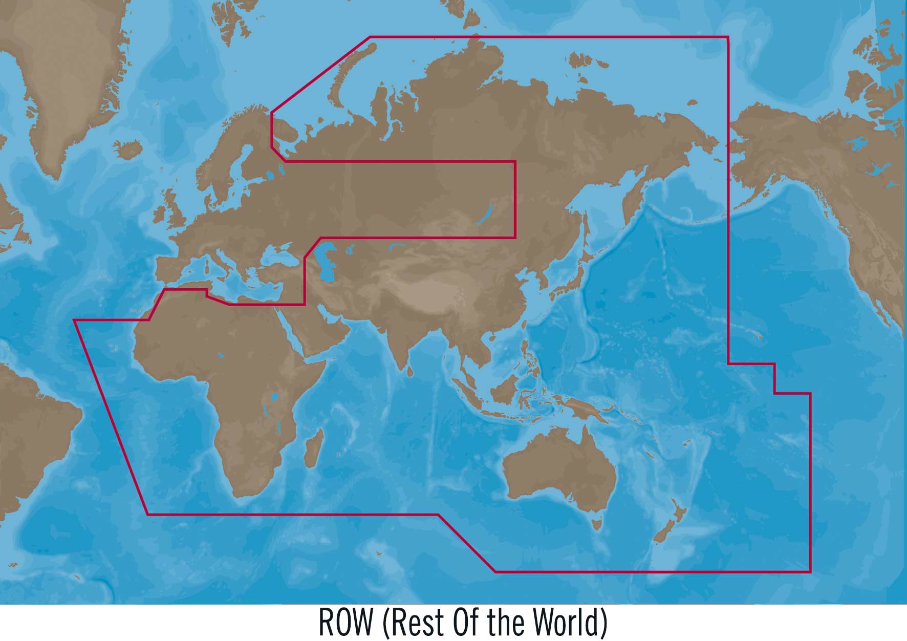 C-MAP - Rest Of the World (ROW)