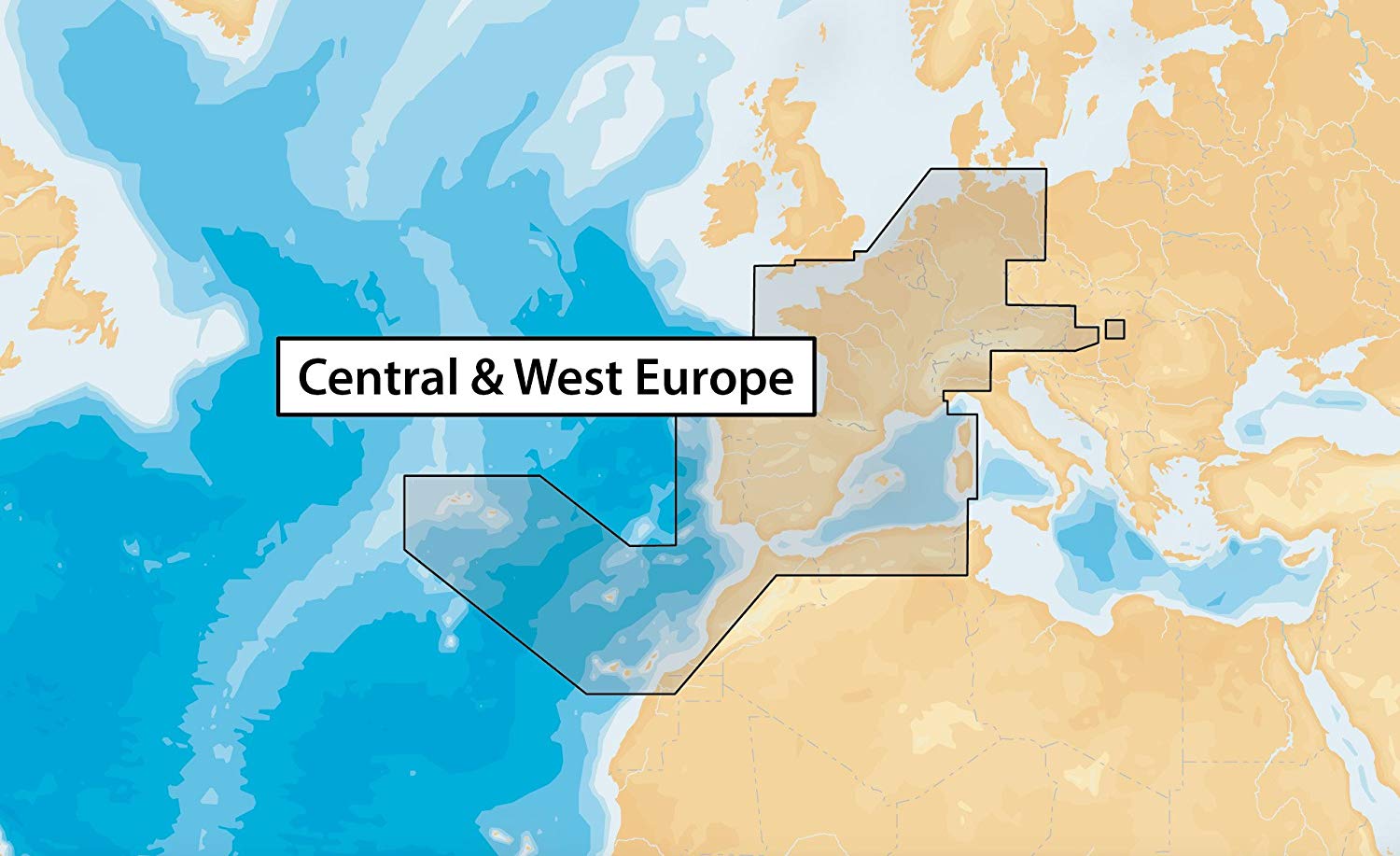 Navionics Central & West Europe