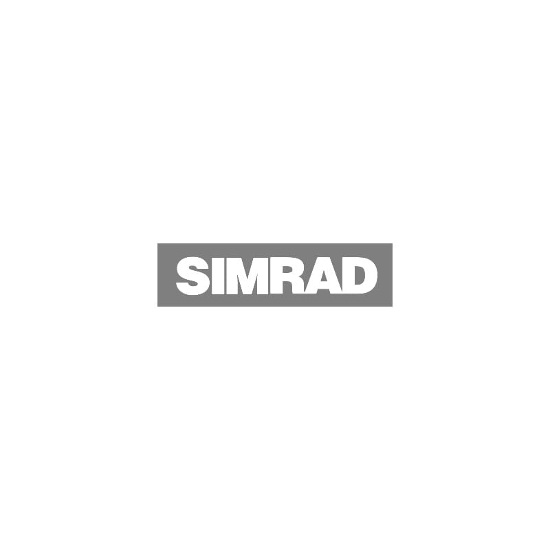 SIMRAD Logo - Black and White