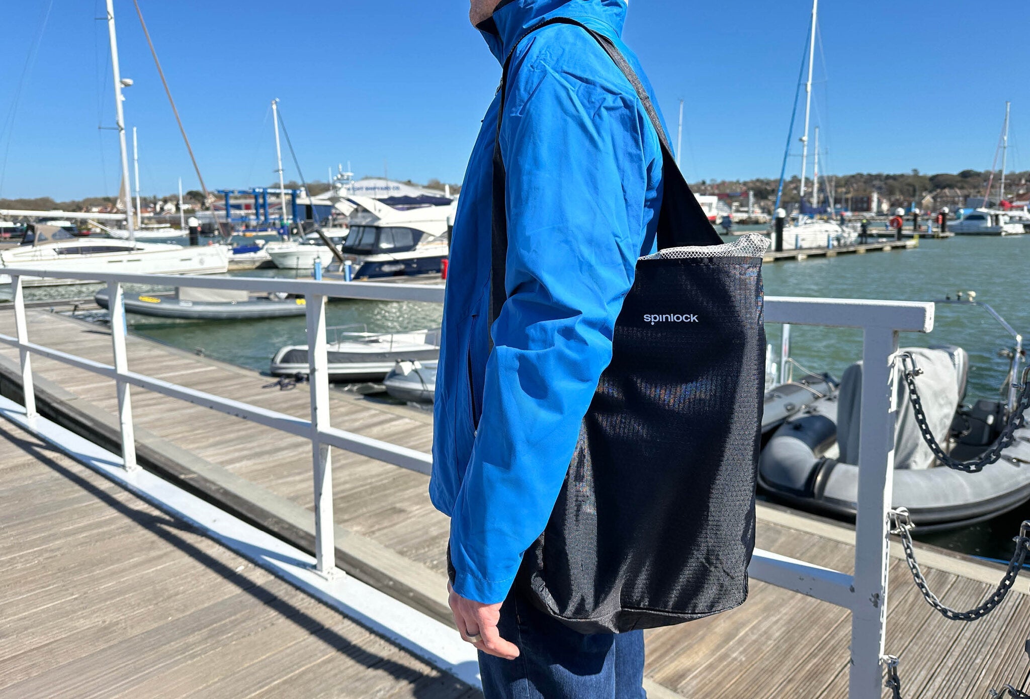 Spinlock Tote Bags