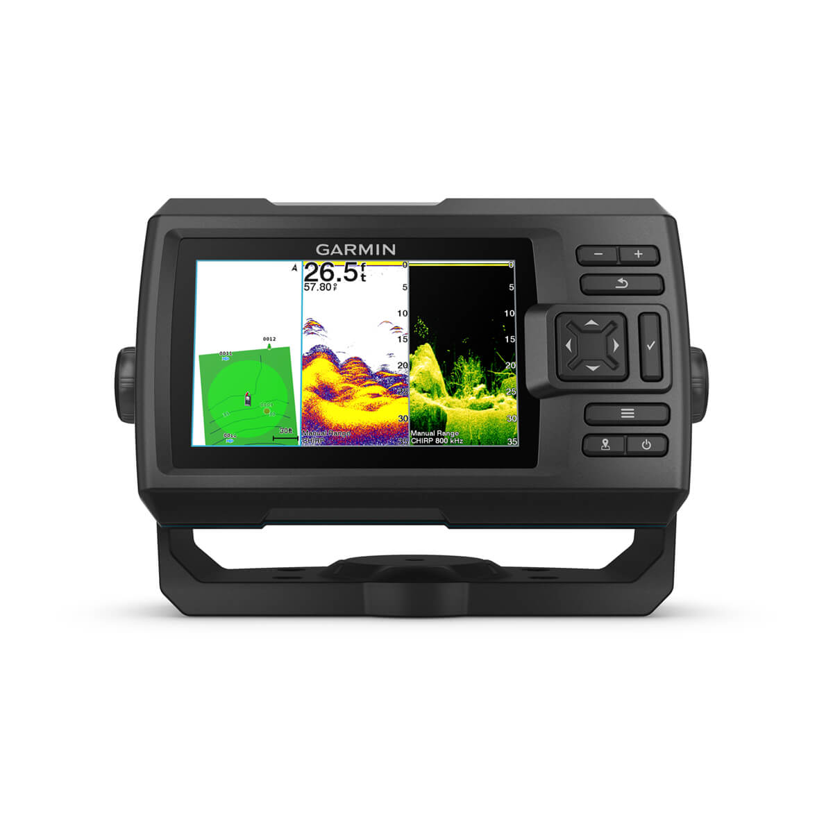 Garmin STRIKER Vivid 5cv, pantalla de la variante 020-00398-00 con GT21-TM