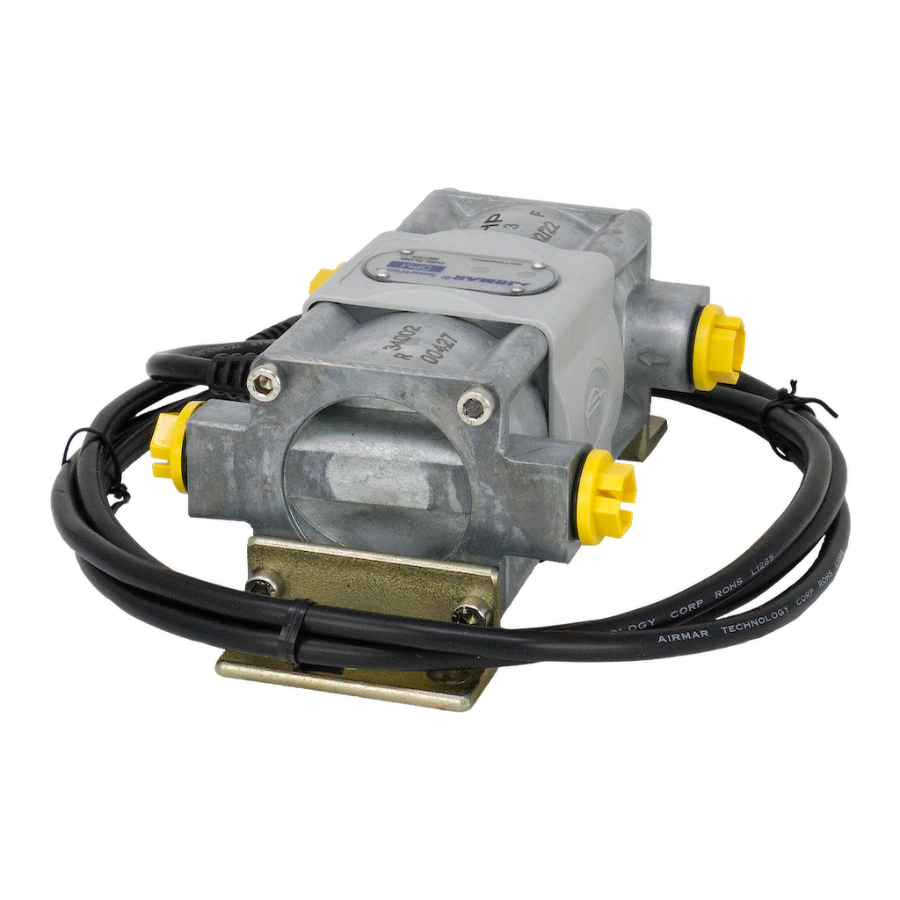SmartFlex Diesel Flow Meter, 100-600 LPH, Dual-Chamber, Alloy Housing, Threaded Connections