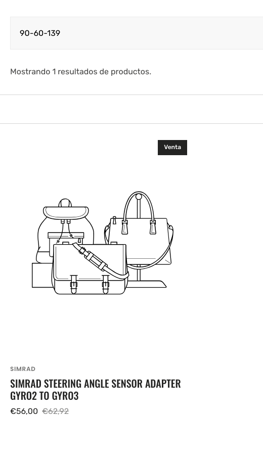 Simrad Steering Angle Sensor Adapter Gyro2 to Gyro3