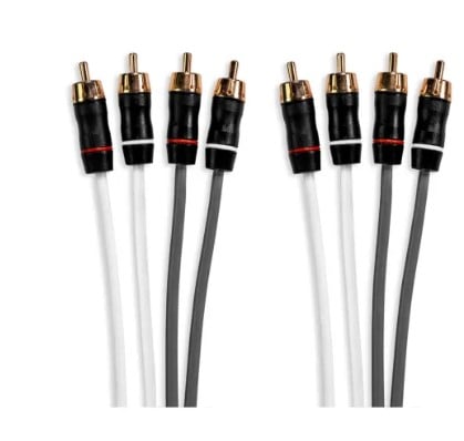 Garmin Performance RCA Cables 4 Channel, 6 ft