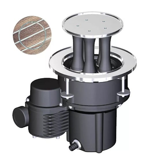 Harken CLR Hydraulic Top Custom Mooring Winch