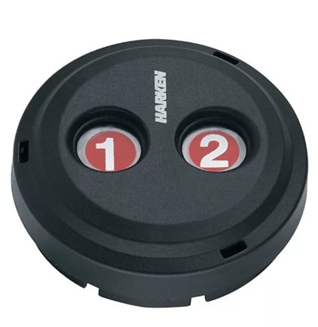 Harken Digital System Switch — Black, 1/2 Buttons