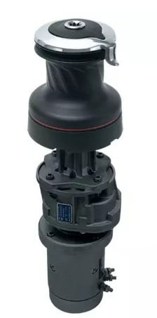 Harken 60 Electric Self-Tailing Radial Aluminum Winch — 2 Speed, 24 V, Vertical