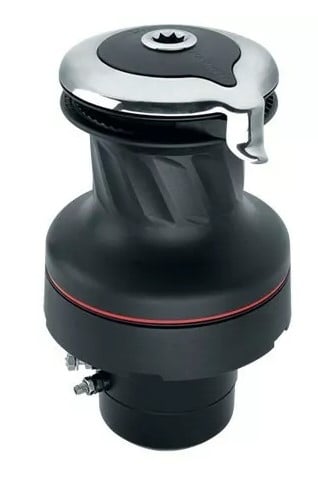 Harken 900 Electric UniPower Self-Tailing Radial Aluminum Winch — 24 V