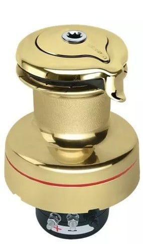 Harken 900 Electric UniPower Self-Tailing Radial Bronze Winch — 24 V