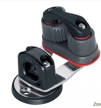 Harken Standard Cam Base — Swivel, Bullseye