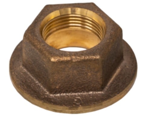 Airmar 02-036-2 Bronze Hull Nut for B260, B265C, B275C