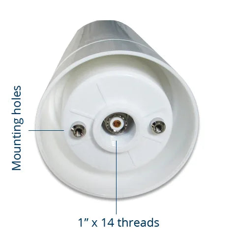 1 dB VHF antenna 0,2 m (8″) high 2