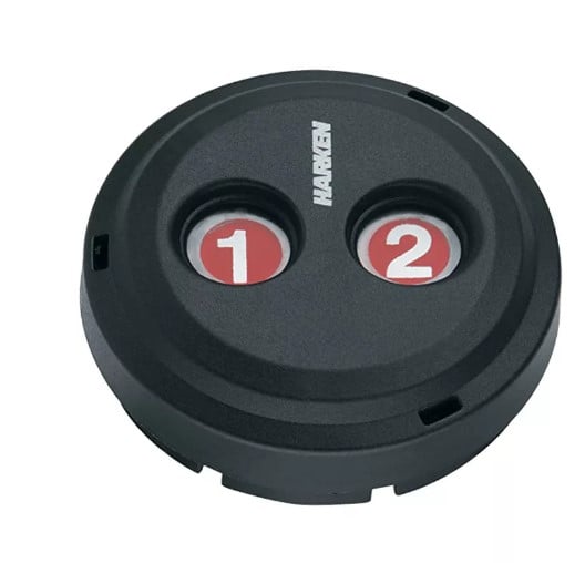 Harken Digital System Switch — Black, 1/2 Buttons