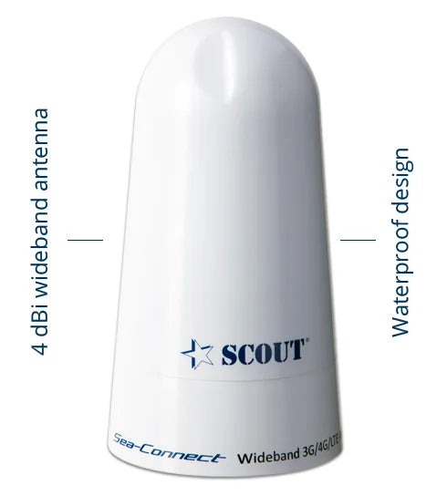 4 dBi wideband 3G:4G:LTE antenna d. 11 cm (4″) 2