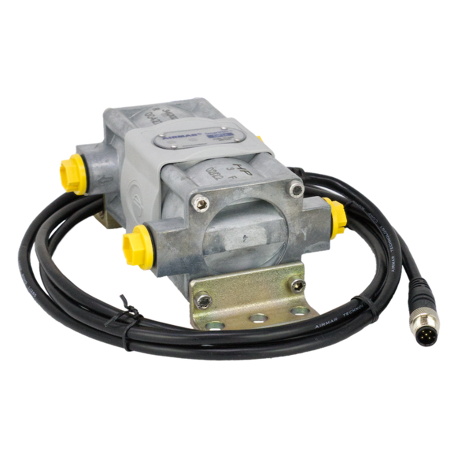 SmartFlex Diesel Flow Meter, 100-600 LPH, Dual-Chamber, Alloy Housing, Threaded Connections