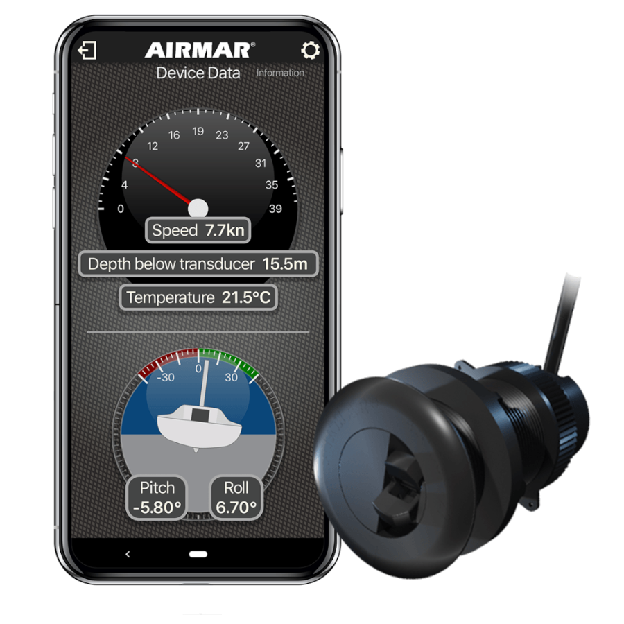 AIRMAR DST820 PSTI PLASTIC W/V BLUETOOTH N2K 235KHZ, DST