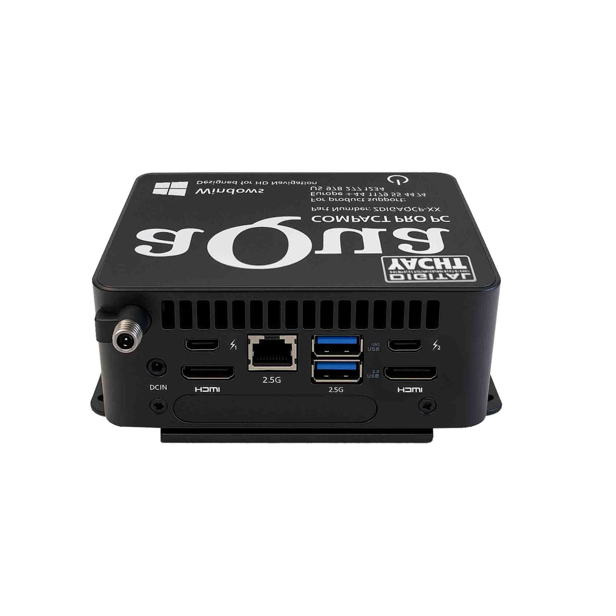 Digital Yacht Aqua Compact Pro Plus - conexiones HDMI y USB