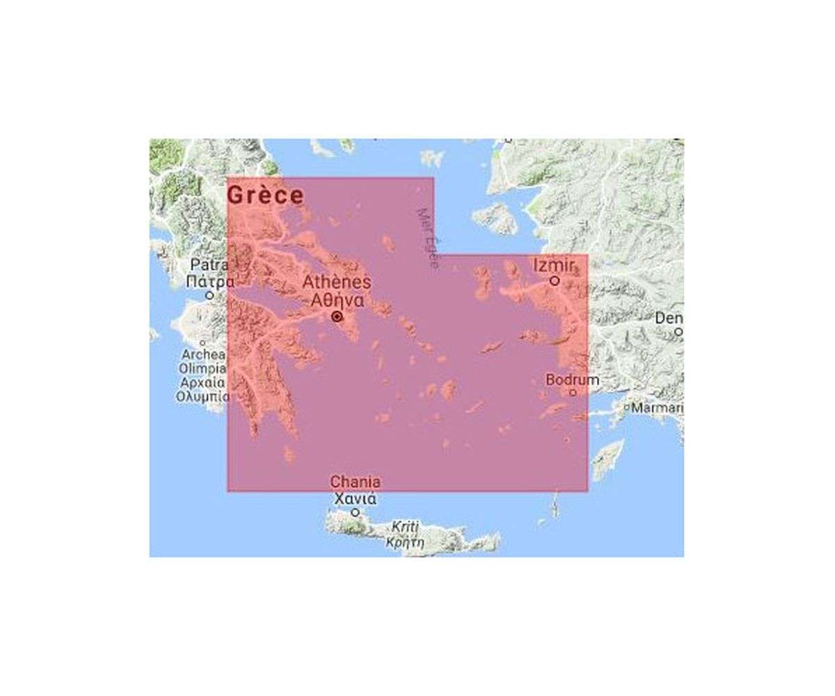 C-MAP EM-M128 Central Aegean Sea MAX European Local