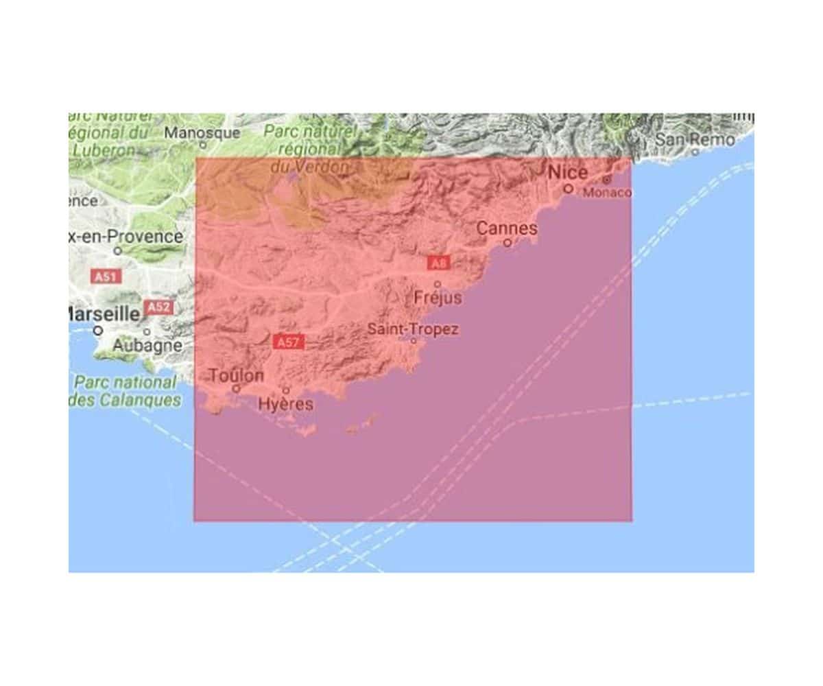 C-MAP EM-M073 France Mediterranean East MAX European Local