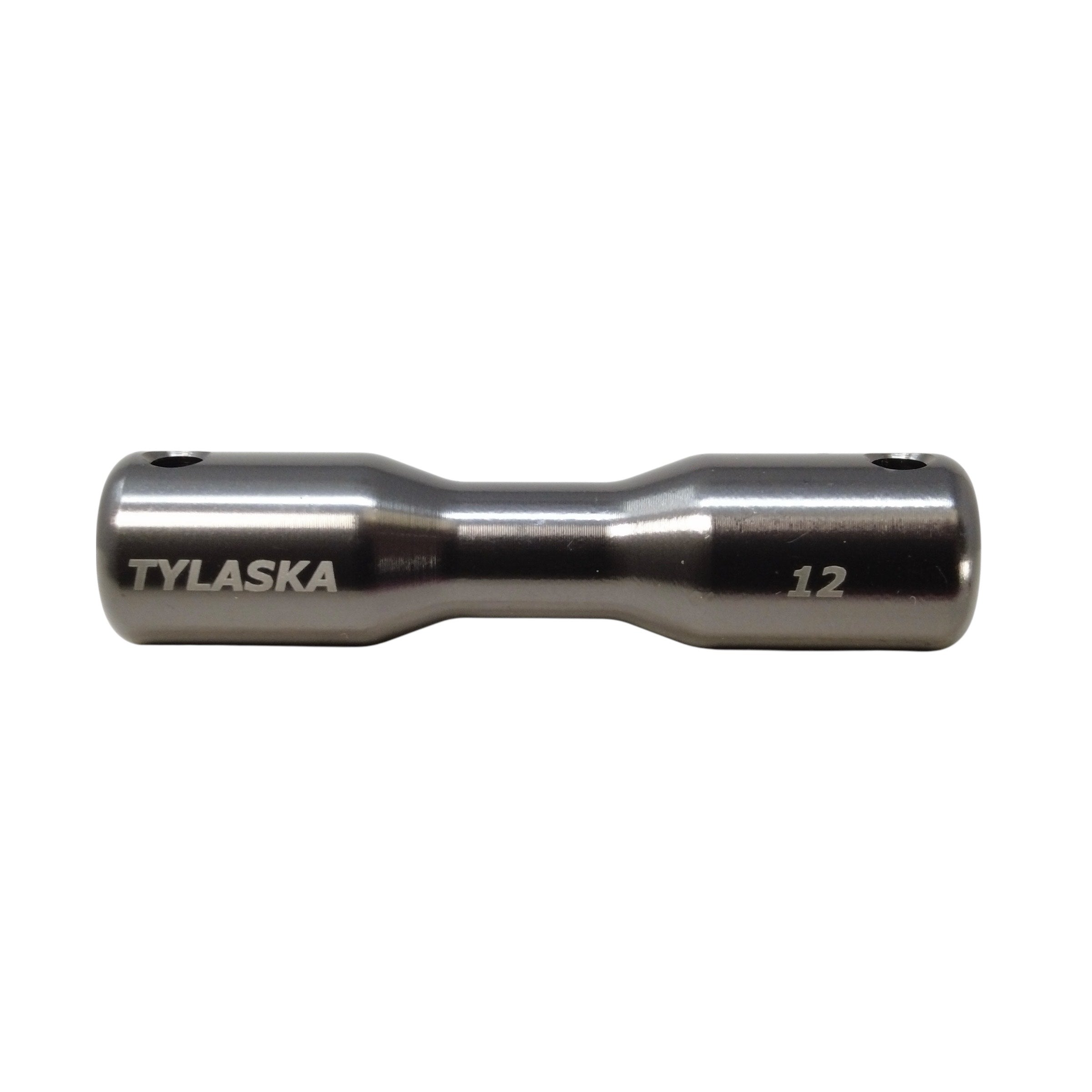Tylaska 12 mm DOGBONE, SINGLE GROOVE (ANODIZED ALUMINUM)