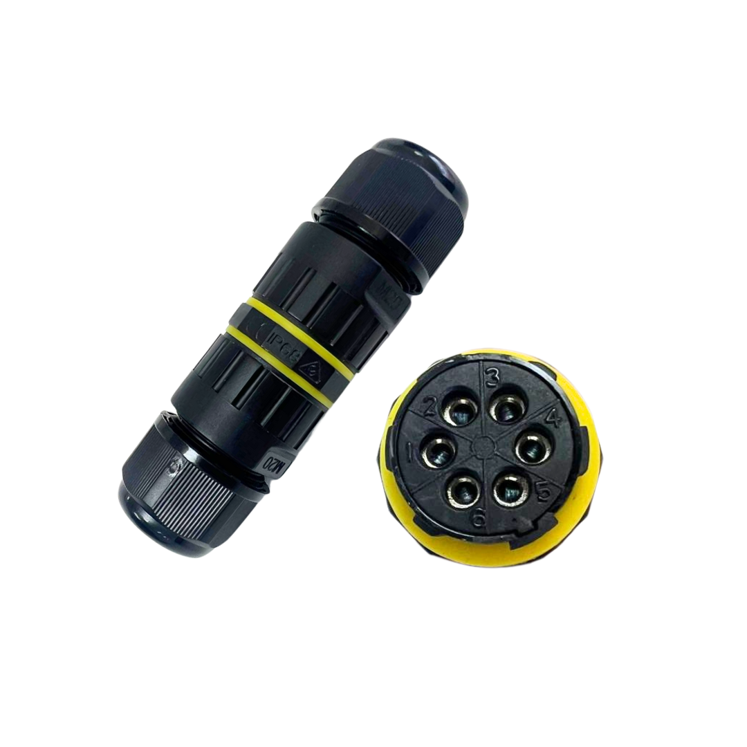 NYPE Six-Pin Transducer Connector