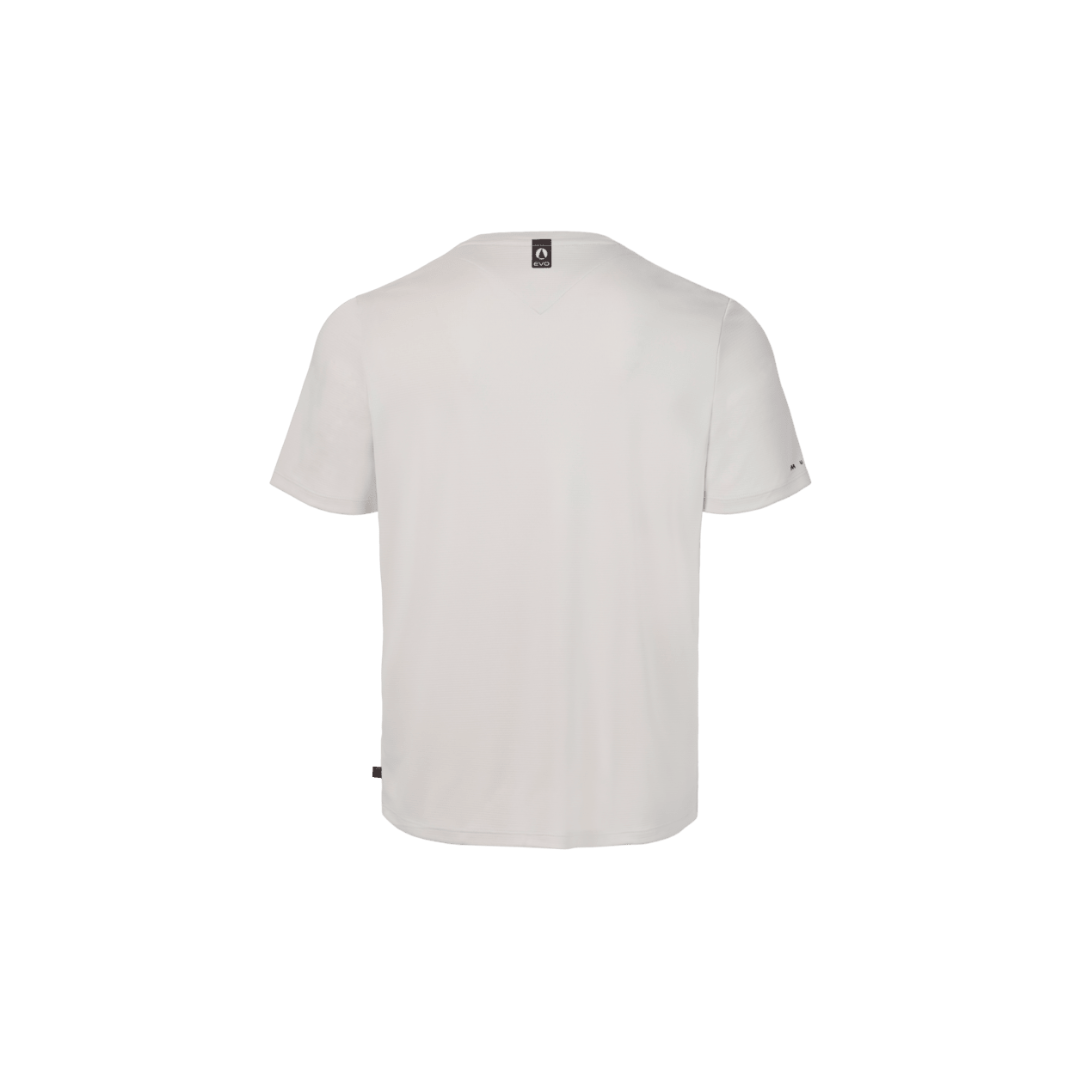 Musto Men's Evo Crew Sunblock Short-Sleeve T-Shirt — Platinum