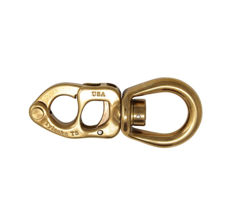 Tylaska T5 LARGE BAIL SNAP SHACKLE - BRONZE FINISH