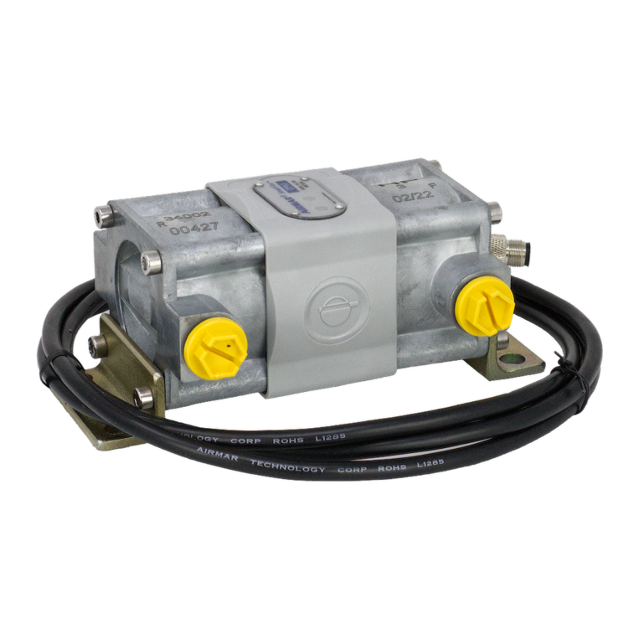 SmartFlex Diesel Flow Meter, 100-600 LPH, Dual-Chamber, Alloy Housing, Threaded Connections