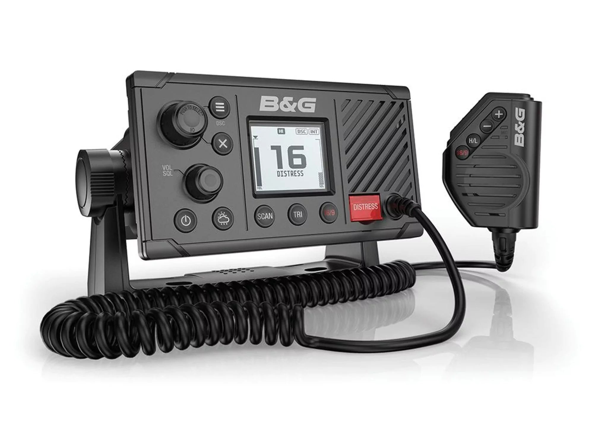 B&amp;G fixed mount class D DSC VHF radio
