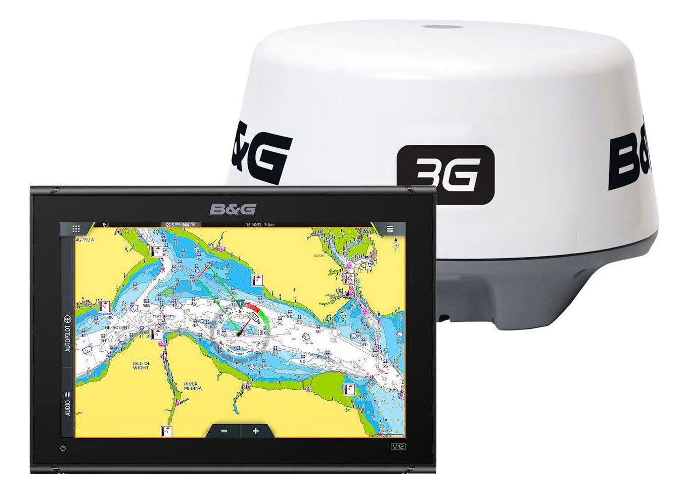 B&G Vulcan 12" Chartplotter with Broadband 3G Radar