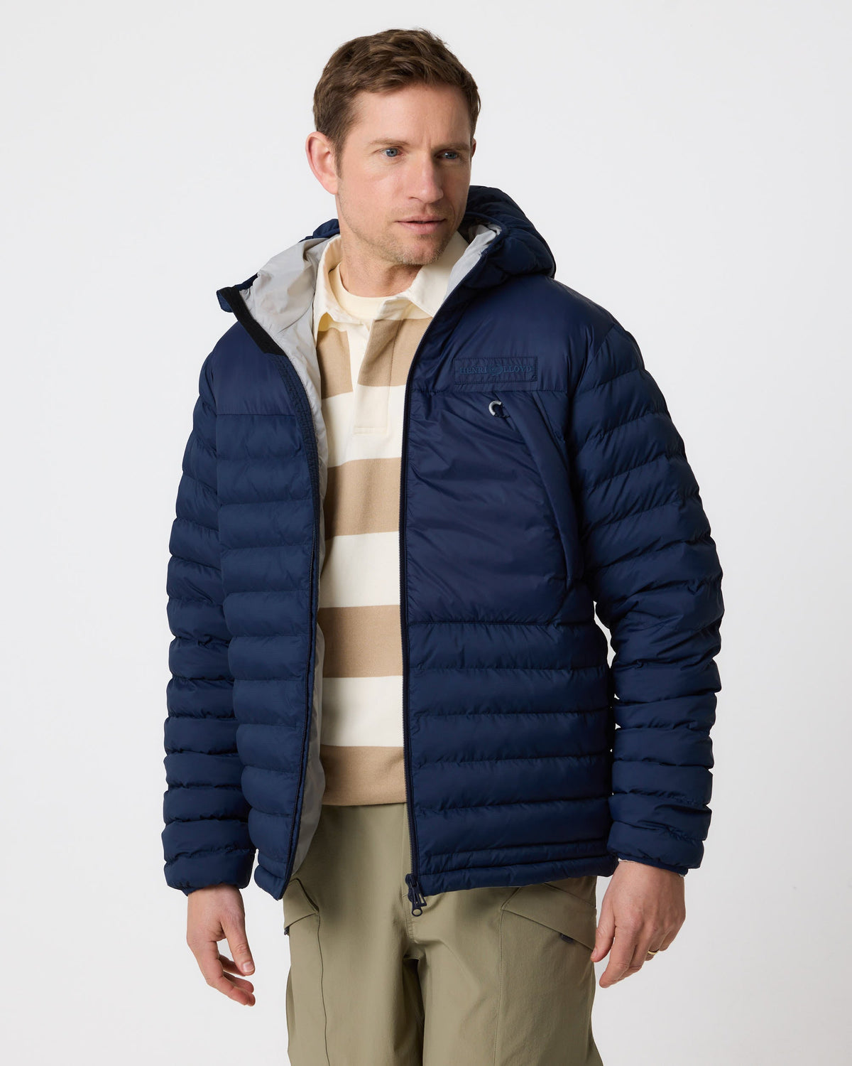 Henri Lloyd Bergen Hooded Jacket (2026) — Navy Blue