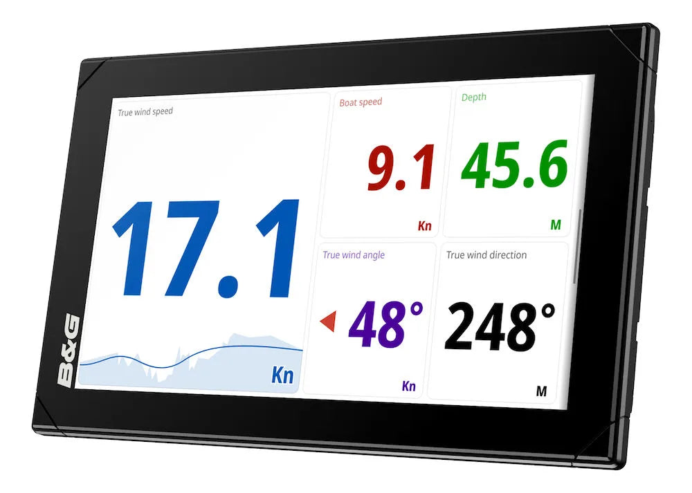 B&G  Nemesis™ 9" Sailing Data Display - image 2