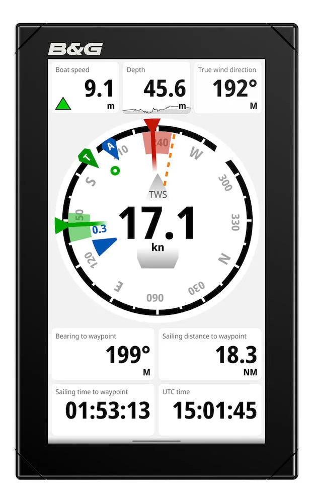 B&G  Nemesis™ 9" Sailing Data Display - image 4