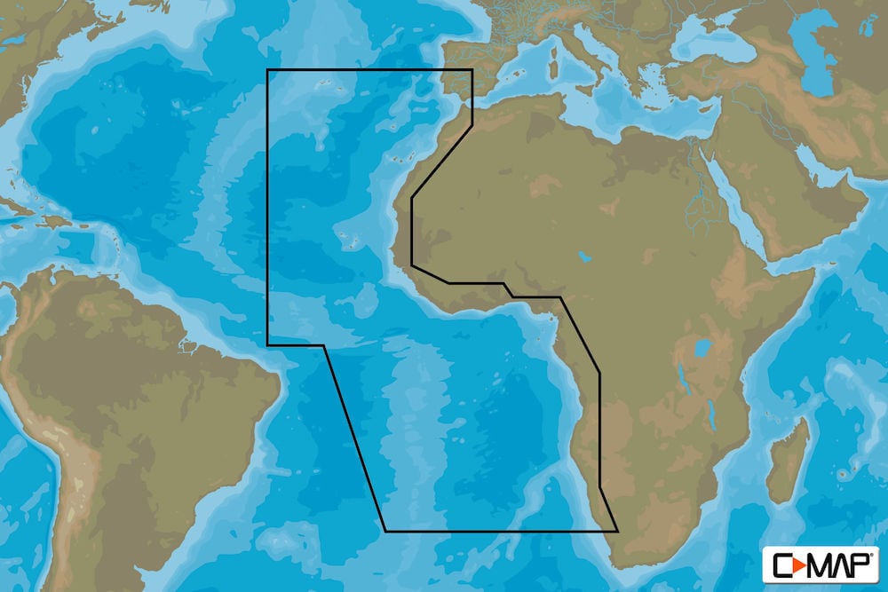 C-MAP AF-N210 : North-West Africa
