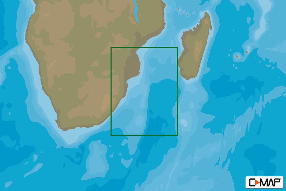 C-MAP AF-N217 : Port Shepstone to Beira