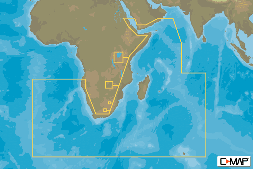 C-MAP AF-Y209 - South - East Africa - MAX-N+ -Africa-Wide