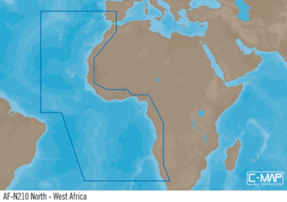 C-MAP AF-Y210 : North-West Africa
