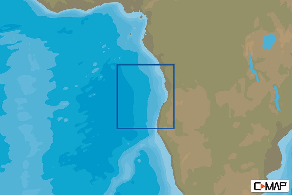 C-MAP AF-Y211 : Angola Coasts