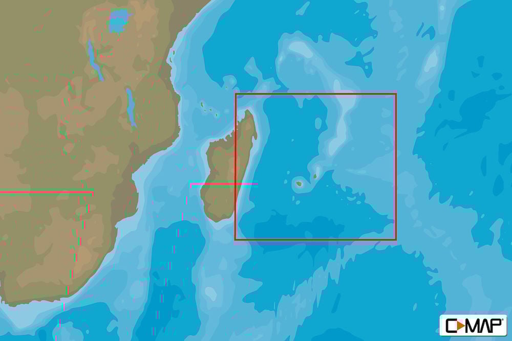C-MAP AF-Y219 - Mauritius And Reunion Islands - MAX-N+ - Africa - Local