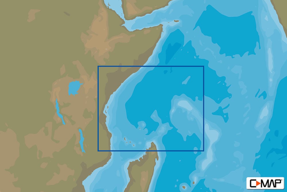 C-MAP AF-Y220 - Pemba To Mogadishu - MAX-N+ - Africa - Local