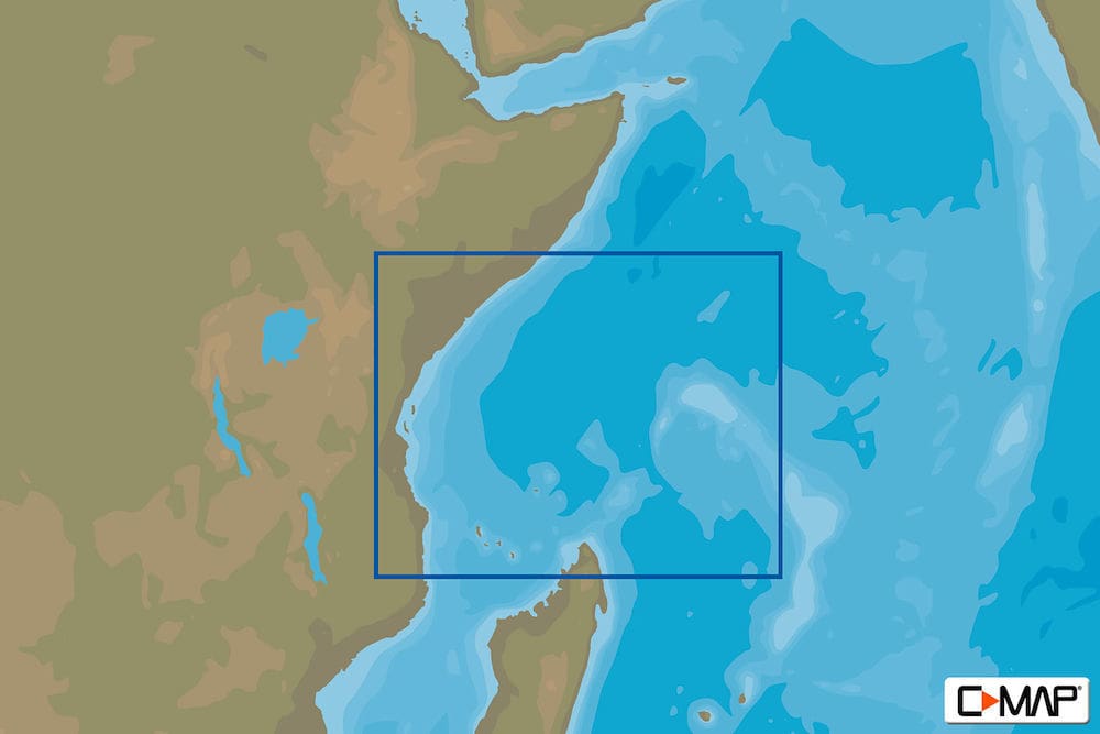 C-MAP AF-Y220 : Pemba to Mogadishu