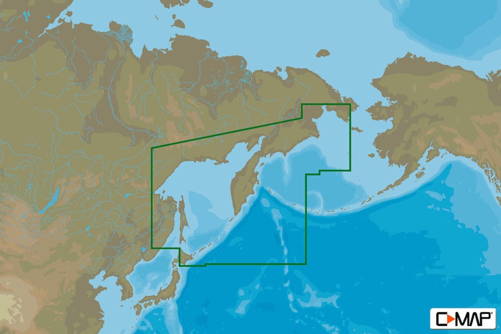 C-MAP AN-N013 : Kamchatka Peninsula and Kuril Islands