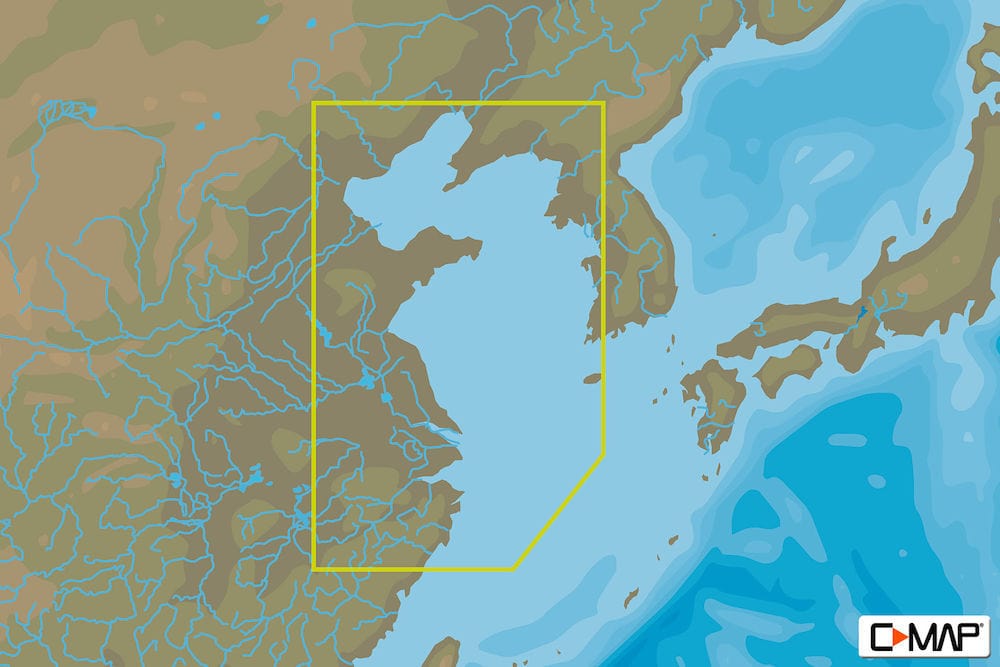 C-MAP AN-N241 : Wenzhou To Yellow Sea