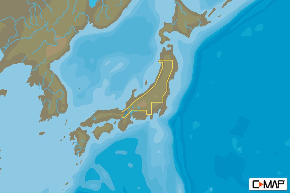 C-MAP AN-N252 : Japanese Lakes