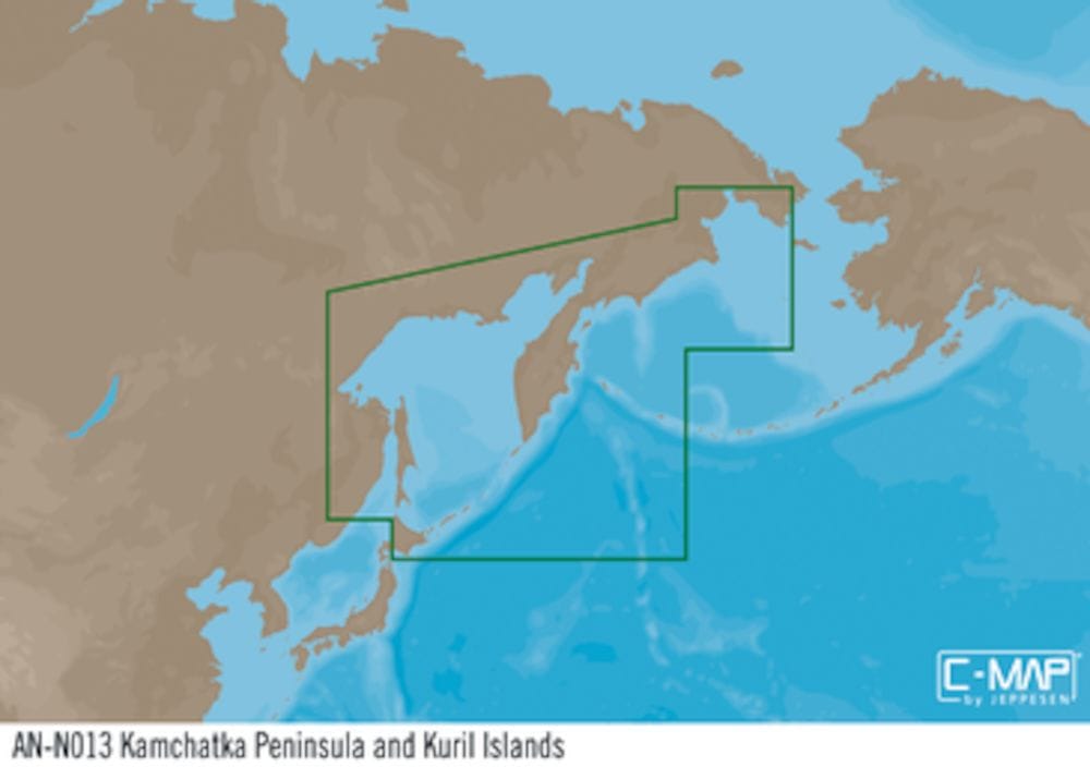 C-MAP AN-Y013 : Kamchatka Peninsula and Kuril Islands