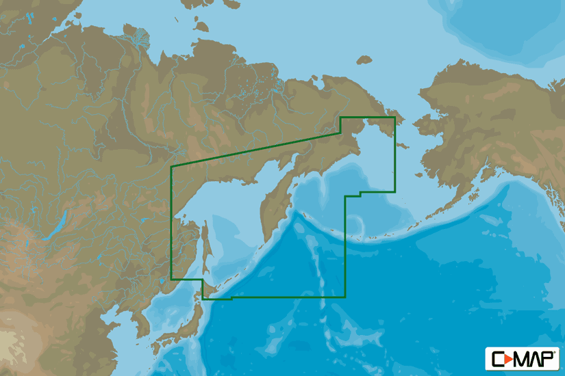 C-MAP AN-Y013 - Kamchatka Peninsula & Kuril Is. - MAX-N+ -Africa-Wide