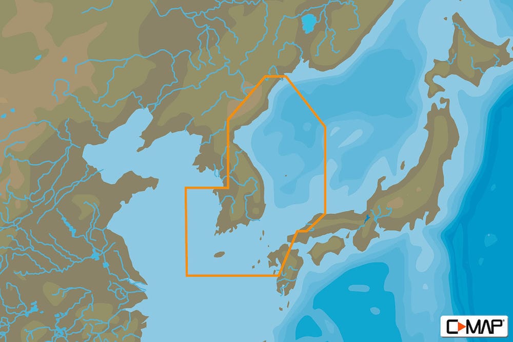 C-MAP AN-Y240 : Korean Peninsula East