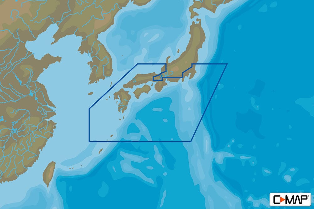 C-MAP AN-Y251 : Southern Japan
