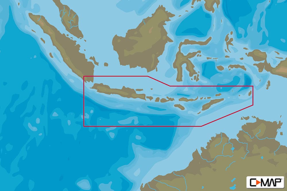 C-MAP AS-N221 : Southern Indonesia