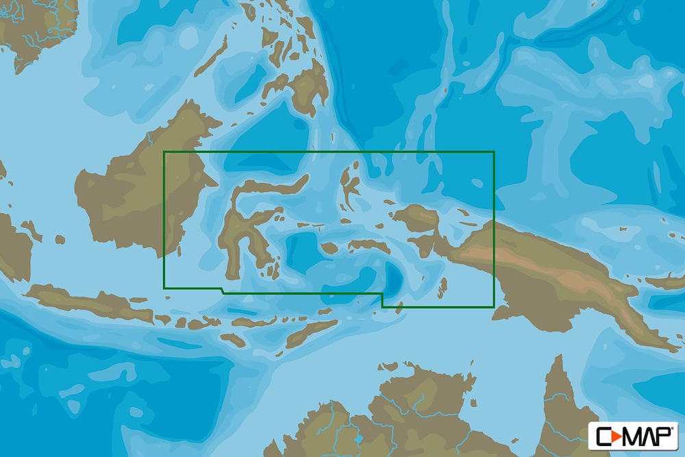 C-MAP AS-Y222 - Northern Indonesia - MAX-N+  - Asia - Local